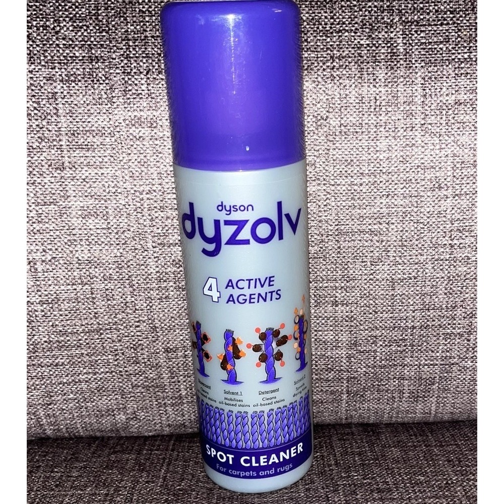 Dyson Dyzolv Spot Cleaner with 4 Active Agents for Carpets & Rugs 8.5 oz - New